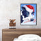 Oil Paint by Numbers Christmas Cow Canvas Artwork Living Room Picture Decoration
