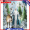 Santa Claus Oil Paint By Numbers Kits Canvas Drawing DIY Coloring Christmas Art