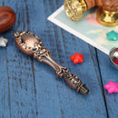Retro Wax Sealing Stamp Alloy Handle Grip Wedding Post Stamping Decor (B)