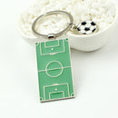 Alloy Pendant Football Keyring Buckle Car Key Holder Field Soccer Keychain