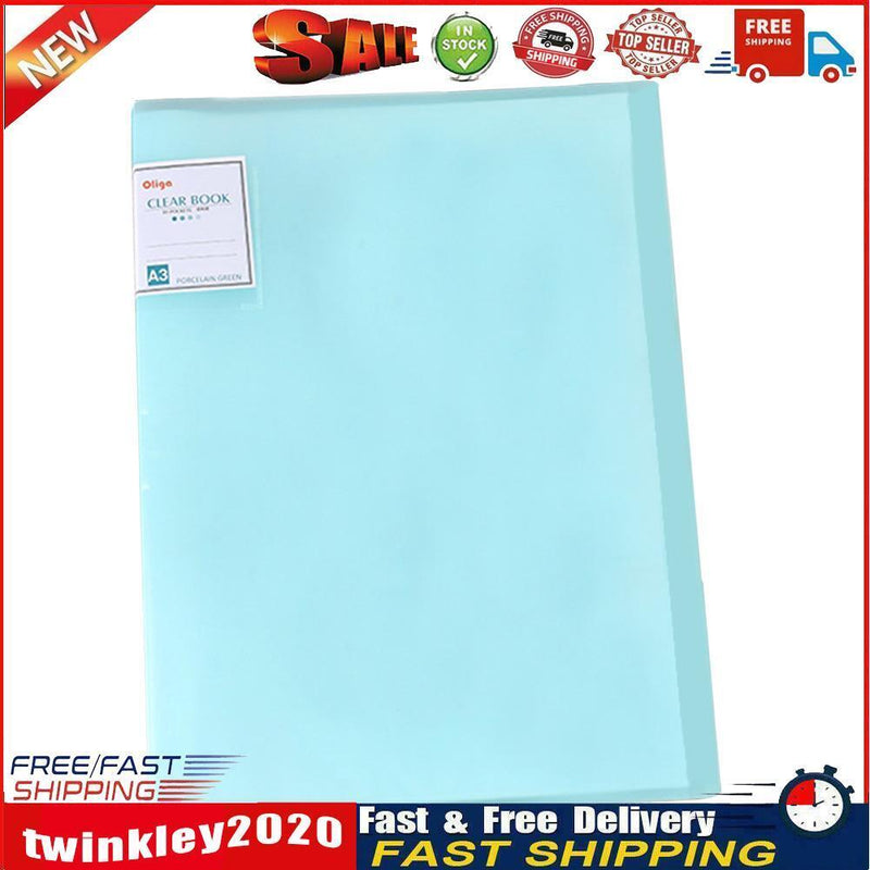 A3 30 Pages Diamond Painting Waterproof Photo Album Book Covers (Green) Newly