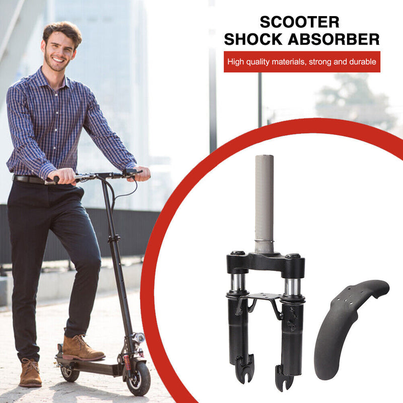 Electric Scooter Modified Shock Absorber + Mudguard Front Fork for M365 Pro