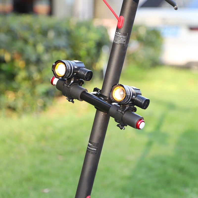 USB Rechargeable Scooter Headlamp Children's Handlebar Zoomable Scooter Front Light