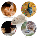 Wind Up Mouse for Cats Kitten, Realistic Clockwork Rat, Interactive Toys