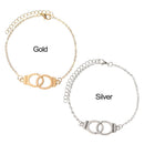 Punk Women Jewelry Fashion Handcuffs Shape Anklet Bracelet Anklets Creative