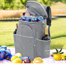 #A 30L Cooler Backpack Waterproof Shoulder Ice Bag Large Capacity Outdoor Equipm