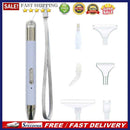 USB Recharge 5D Diamond Painting Embroidery Point Drill Pen Set (Purple A)