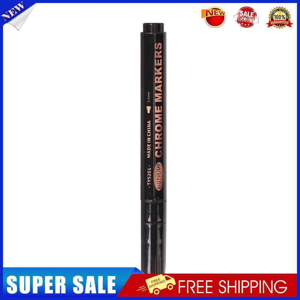 Mirror Marker Pen DIY Paint Stationery Student Craftwork Pen (3mm Copper)