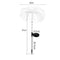 Solar Fireworks Jellyfish Lights Waterproof Outdoor Landscape Street Lamps