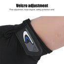 5pair Fishing Gloves Anti-slip 2 Cut Finger Breathable  Mitten (Black)