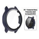 Case for Amazfit GTR 2e/GTR 2 Watch Full Cover Screen Protector (Blue) Newly
