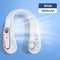 #A Bladeless Fan Mini Outdoor Sports Neck Cooler Lazy Neckband Fan USB Rechargea