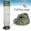 Fishing Dip Nets Folding Fish Trap Fishing Cage Basketball Shrimp Carp Fishing Tools