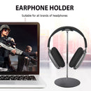 Universal Headphones Stand Holder with Base for Over Ear Headsets Support Rack