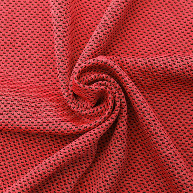 Microfiber Absorption Instant Cooling Towel Quick Dry for Jogging (Wine Red)