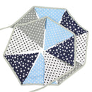 12 Flags 3.2m Dots Print Pennant Flag Bunting Wedding Festival Decor Banner