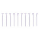 10pcs Wooden Golf Tees Golf White and WoodTees Golf Ball Nails Golf Training Aid
