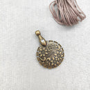 Yarn Thread Cutter DIY Sewing Pendant Metal Thread Breaker (Green Ancient)