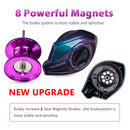 Baitcasting Reel 4+1BB 7.2/1 Low Profile Magnetic Brake Saltwater Fishing Reels