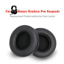 For Razer Kraken Pro Headphones Replacement Protein Leather Ear Pads Cushion