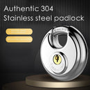 Anti-theft All copper core Safety Padlock Home Outdoor Locks Pancake Padlock