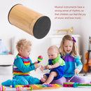 Cylinder Sand Shaker Rhythm Instrument Hand Percussion Drum (Light Brown) Newly