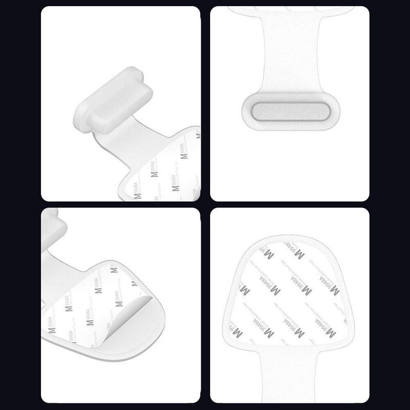 #A Silicone Phone Charging Port Dust Plug for Phone Pad Anti-lost Charger Dock