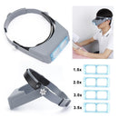 2x, 2.5x, 3.5x Reading Lens With 4 Lenses Magnifying Glasses Loupe Magnifier
