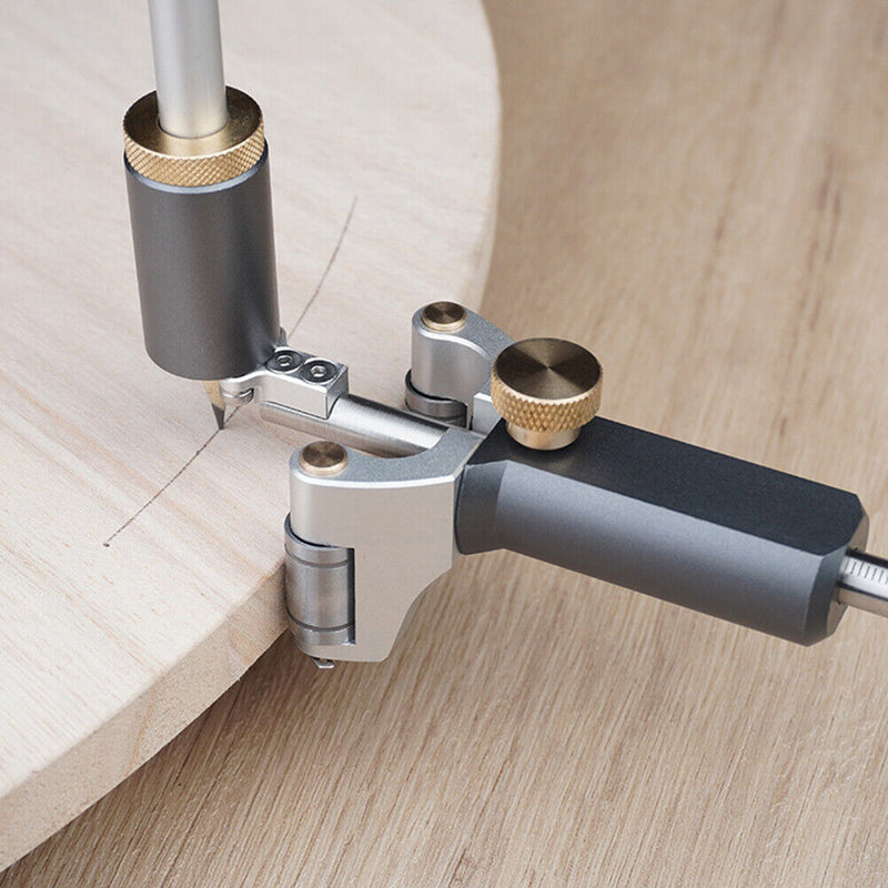 Multi-function Parallel Circle Line Marking Gauge Carpenter Woodworking Scriber