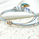 Day present Adjustable Charm Couples Bracelet Moon Rope Bracelet Hand Chain