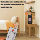 For Home Office 1000W Plug In Heater Wall Warmer Mini Heating Fan Heat Stove