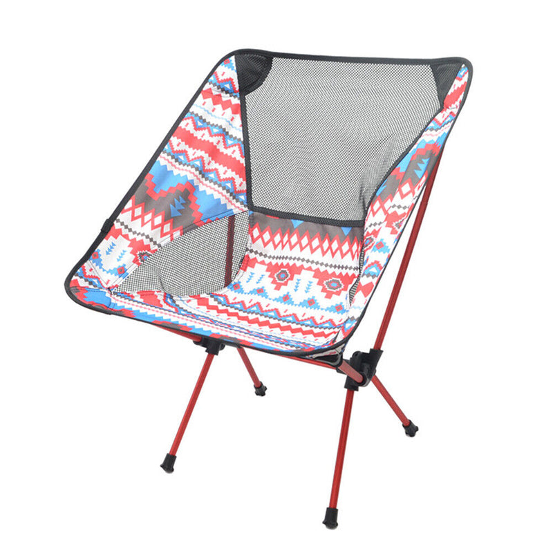 Ultralight Travel Camping Chair Folding Aluminum Outdoor Hiking BBQ Picnic Seat