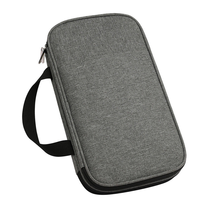 Yarns Crochet Sewing Tool Storage Bag DIY Knitting Needle Organizer (Grey) Newly