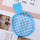 Double End Hair Twist Comb Pro Curly Afro Dirty Braid Twisted Tool (Blue) Newly