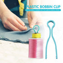 12pcs Bobbin Buddies Holders Thread Clip Sewing Machine Accessories (Green)