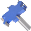 6 Tooth Lengthening T-shaped Wood Tenon Woodworking Milling Cutter (12mm) Newly