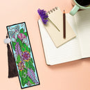 2x Diamond Painting Bookmark DIY Special Drill Animal Flower Tassel Gift Crafts