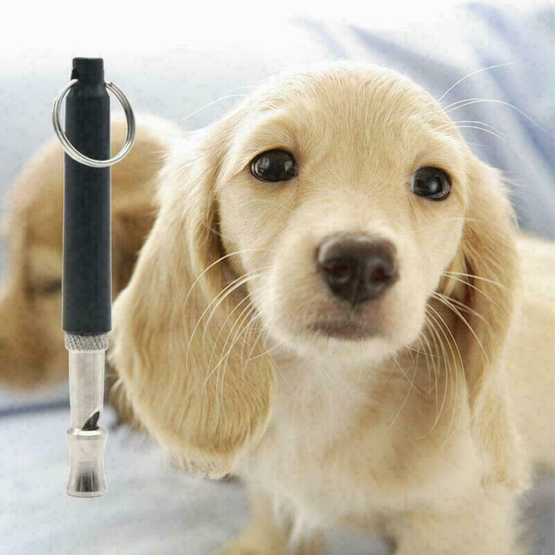 Pets Dog Training Obedience Whistle UltraSonic Flute Pi Trainer G9B6 Sound D0J1