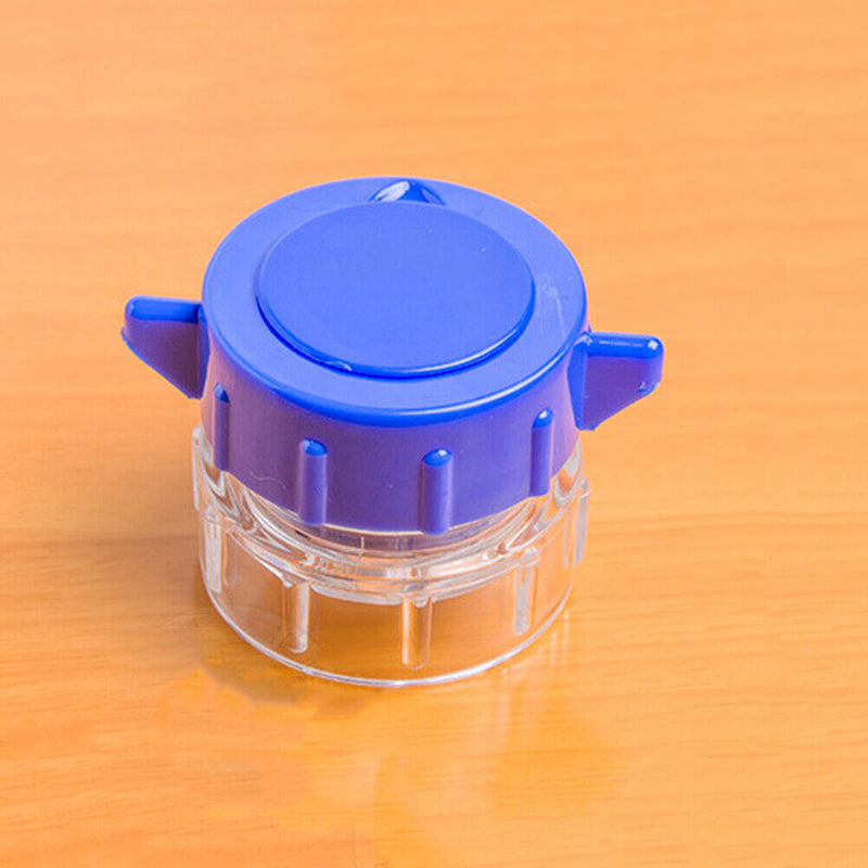Portable Powder Tablet Grinder Crusher Pill Medicine Splitter Storage Box