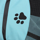 Claw Print Foldable Zipper Fence Game Safe Guard Cat Dog Tent House Pet Supplies