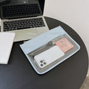 Fashion Letter Clutch Bag Transparent Cosmetic Bag PVC Zipper Clear Beauty Ca