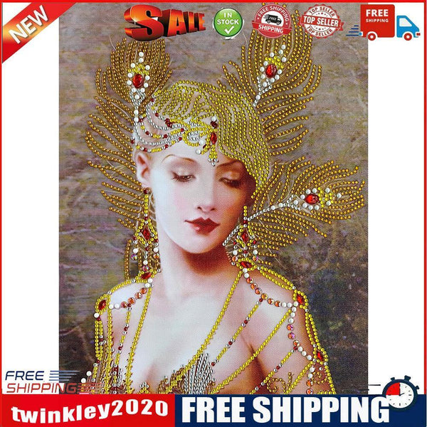 5D DIY Part Drill Special-shaped Diamond Painting Sexy Beauty Mosaic Kit