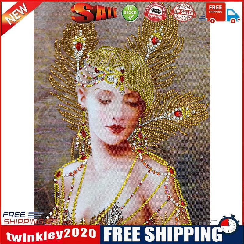 5D DIY Part Drill Special-shaped Diamond Painting Sexy Beauty Mosaic Kit