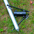 Windproof Iron Tent Awning Rod Holder Reinforced Camping Canopy Pole Fixed Tube
