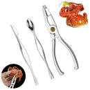 3Pcs Crab Peeling Tools Crackers Nut Shellfish Lobster Opener Tool