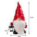 Gift Light Home Deco Xmas Christmas Decorations Santa Claus Statue Ornament
