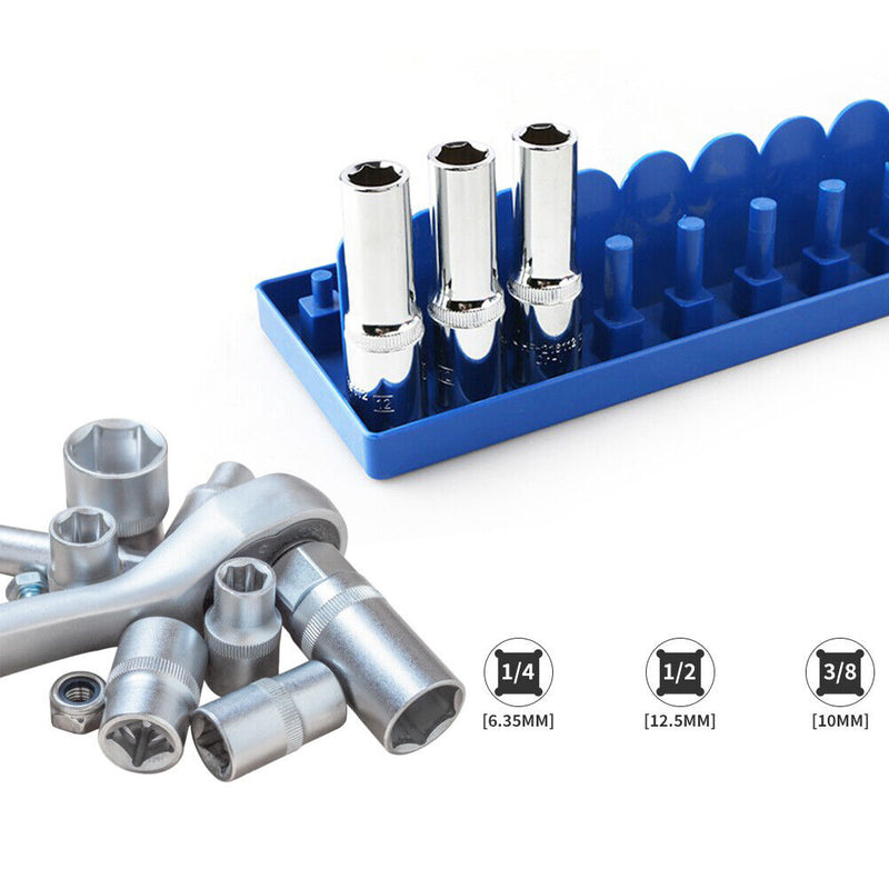 Home Repairing Tools Shelf Sleeve Storage Bracket Socket Organizer (1/2) Newly