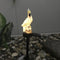 Solar Power LED Parrot Lawn Light Waterproof Garden Landscape Lamp (Yellow)