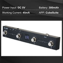 BT Wireless Chocolate MIDI Controller Guitar Pedal Programmable 4 Footswitch