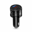 Player Dual USB Charger Car FM Transmitter Handsfree Car Kit Wireless Bluetooth